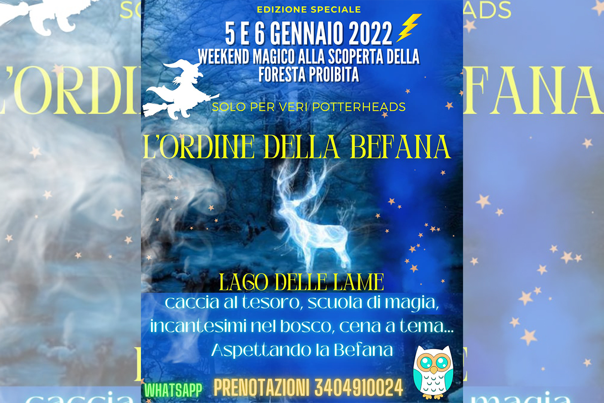  Rezzoaglio-Genova: La Befana di Harry Potter al Lago delle Lame