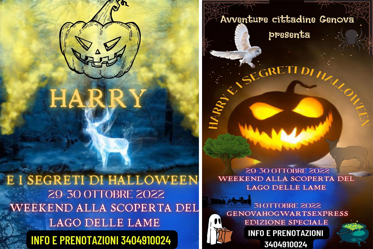 Harry Potter: Trenino magico e Week end al Lago delle Lame per Halloween in Liguria