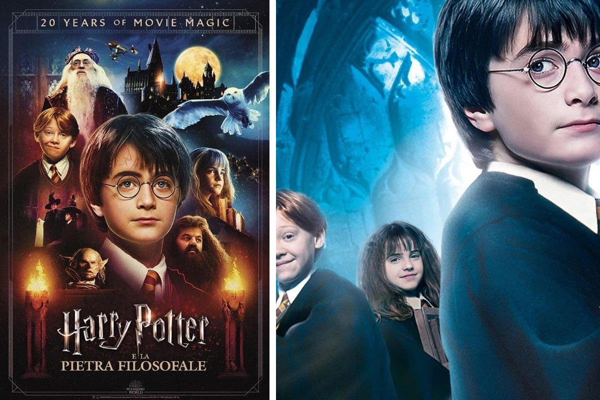 Harry Potter: La Pietra Filosofale, per il 20esimo anniversario, torna in sala in Italia dal 9 al 12 dicembre