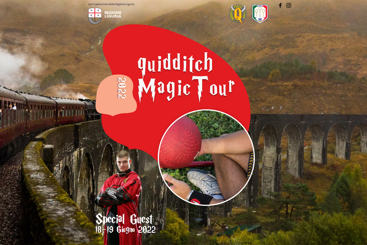 Harry Potter: Parte il Quidditch Magic Tour, Il raduno Internazionale dal 14 Maggio 2022