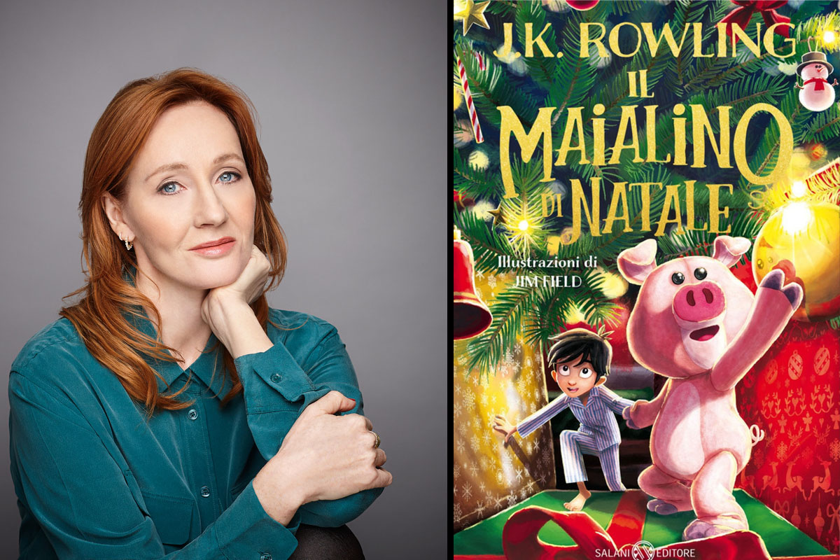 J.K. Rowling: Esce oggi il nuovo libro dell'autrice di Harry Potter: "il Maialino di natale"