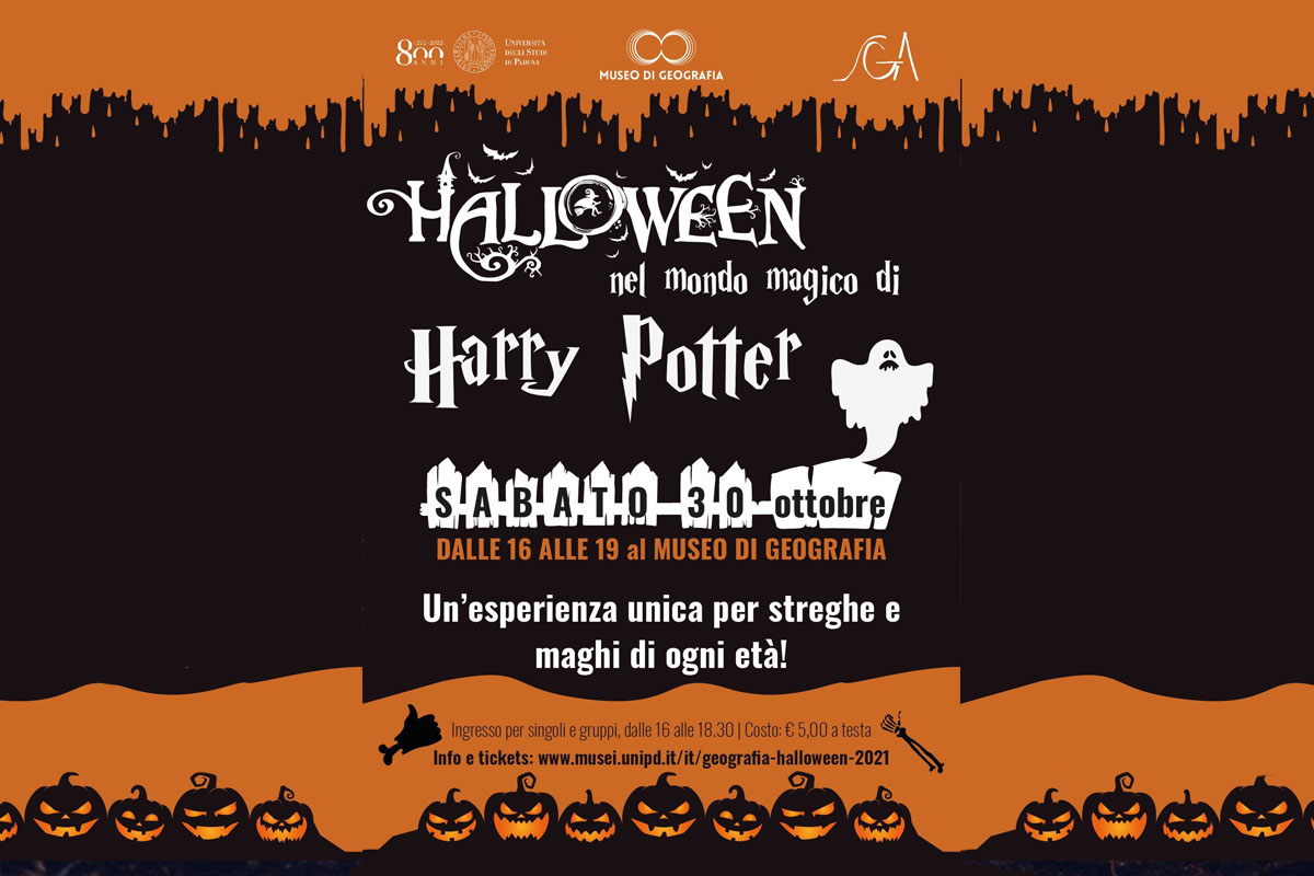Harry Potter: Halloween nel mondo geografico di Harry Potter - Museo di Geografia - Università di Padova