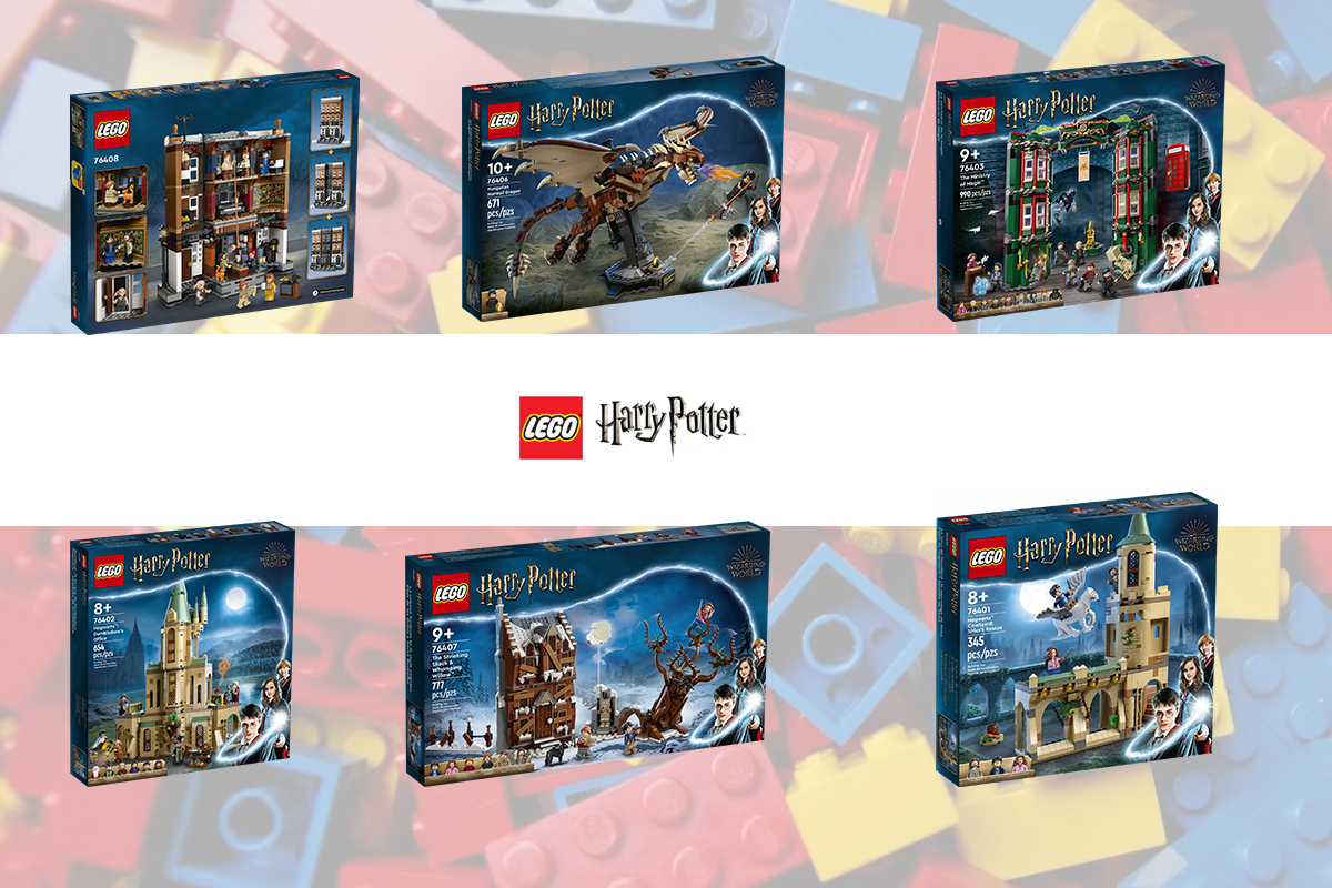 Harry Potter: LEGO svela i nuovi set 2022, dalla Stamberga Strillante all'Ufficio di Silente e tanti altri dal 1 giugno