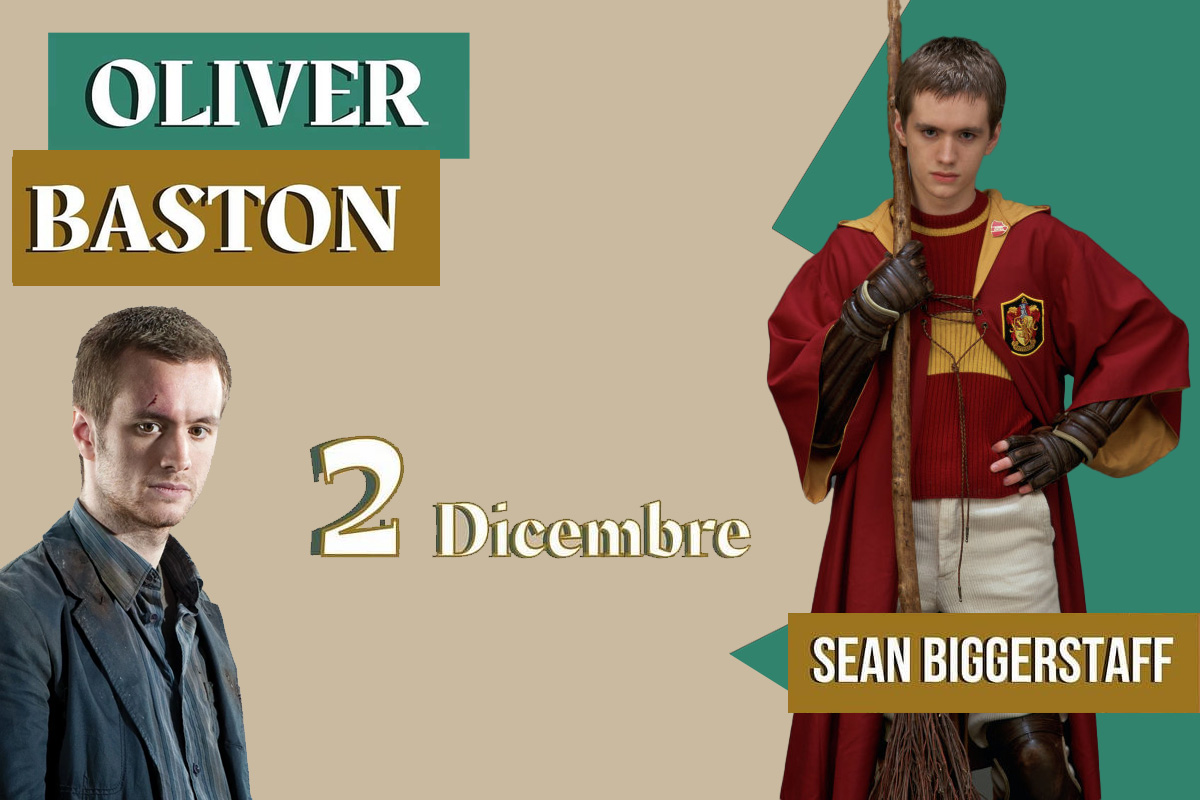 Harry Potter: A Palermo il 2 Dicembre 2023 arriva "Oliver Baston" da Oblivion