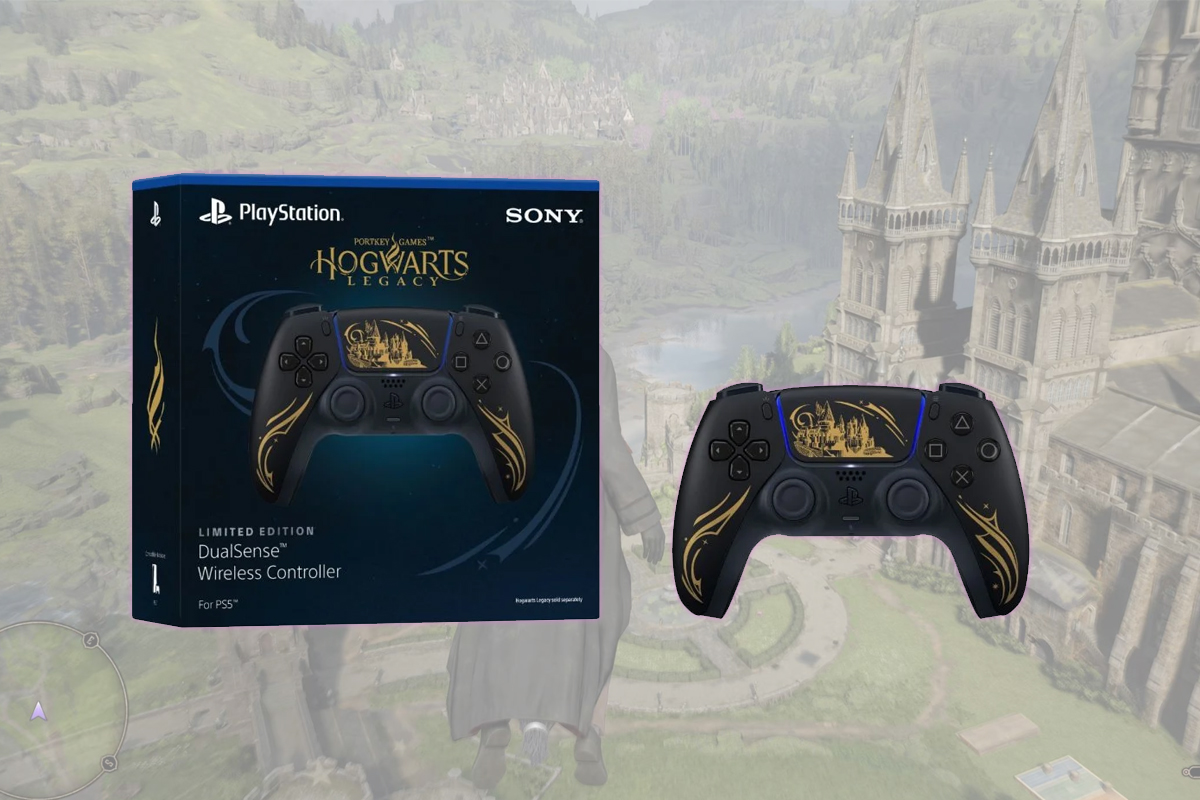 Hogwarts Legacy: Svelato il controller DualSense di PS5 a tema.