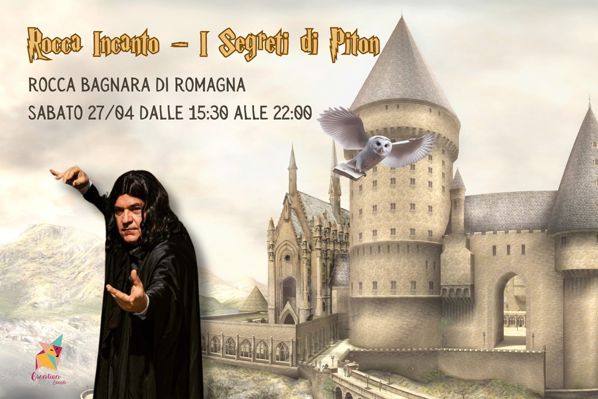 Eventi: Rocca Incanto – I Segreti di Piton | Castello Bagnara di Romagna
