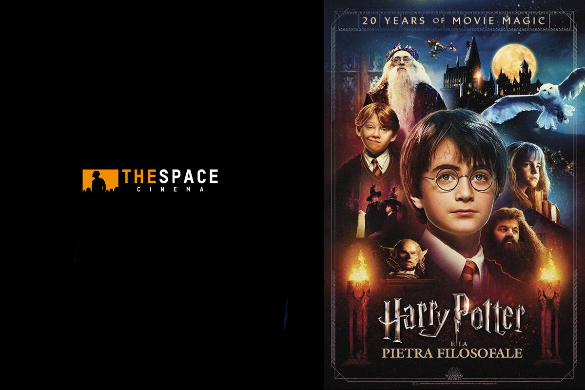 Harry Potter: The space cinema pubblica le date de "La Pietra filosofale" in programmazione dal 9 al 12 Dicembre 2021