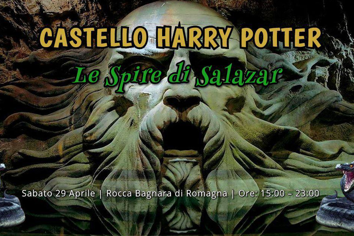Rocca di Bagnara di Romagna: Castello Harry Potter - Le Spire di Salazar sabato 29 Febbraio 2023 