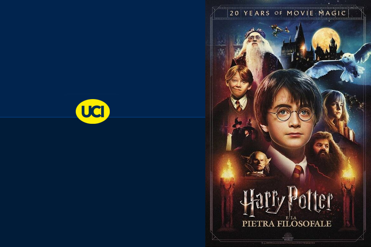 Harry Potter: UCI Cinemas pubblica le date de "La Pietra filosofale" in programmazione dal 9 al 12 Dicembre 2021