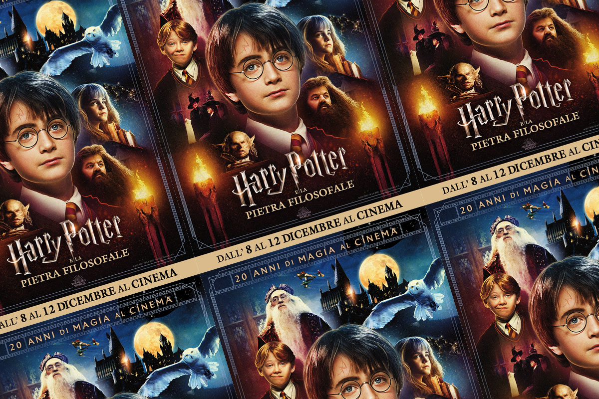 Harry Potter: Ritorno al Cinema per i 20 anni. Record al Box Office per " La pietra filosofale", superato "Encanto".