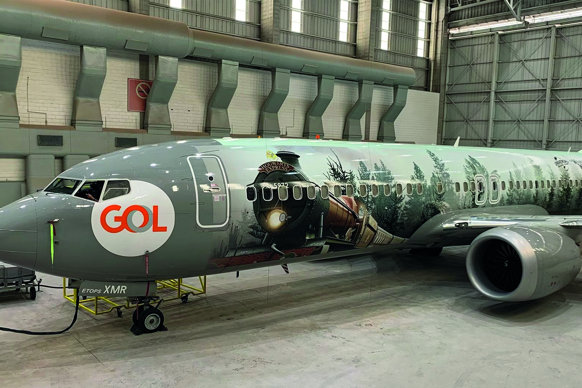 Harry Potter: La compagnia area brasiliana GOL ha oggi svelato la nuova livrea del Boeing 737 MAX 8