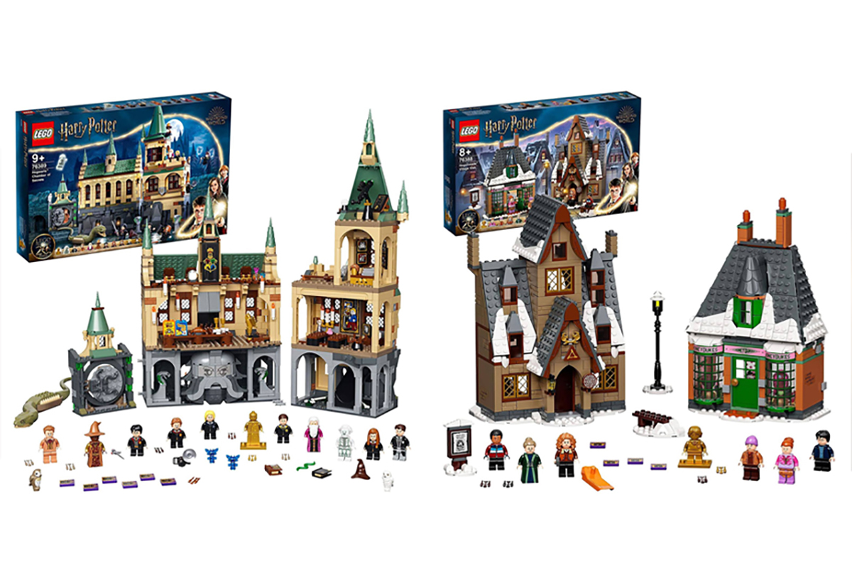 Harry Potter: Ecco i due nuovi set LEGO della Camera dei Segreti e di Hogsmeade