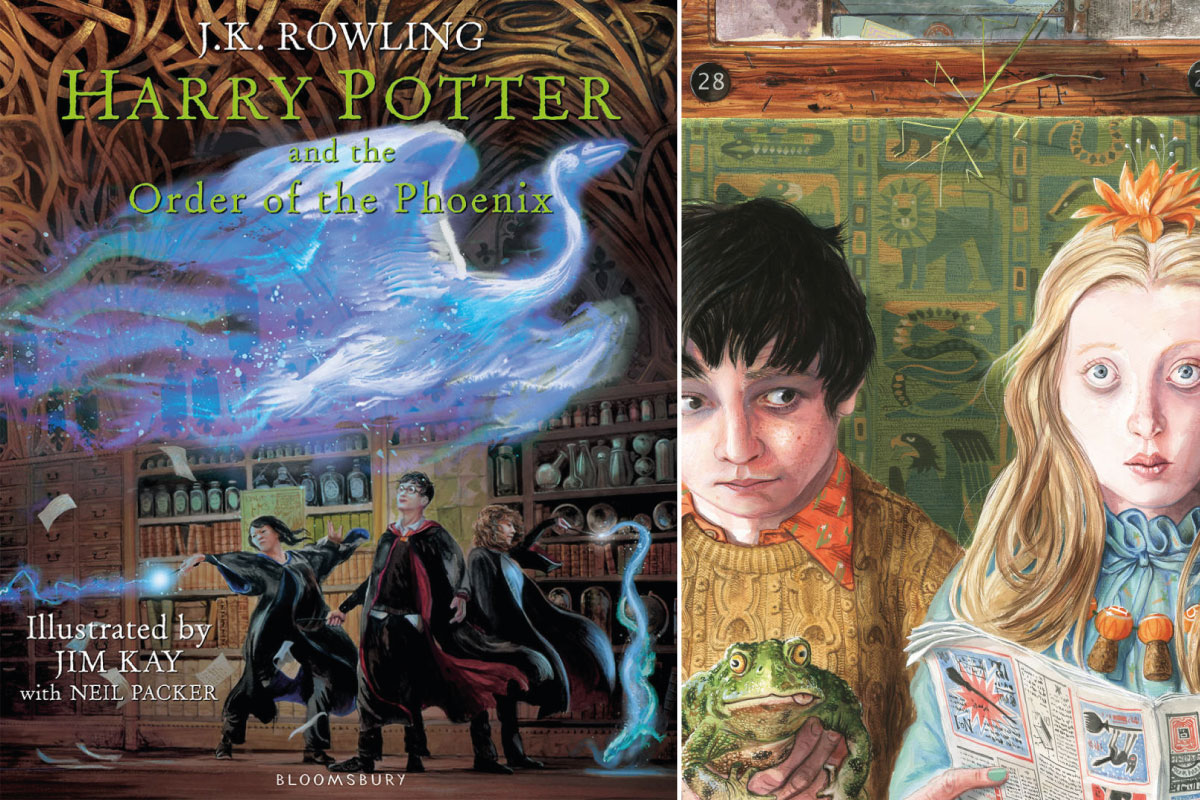 Harry Potter:  l'edizione illustrata di Harry Potter e L’Ordine della Fenice, curata da Jim Kay, uscirà in Italia il 18 ottobre 2022