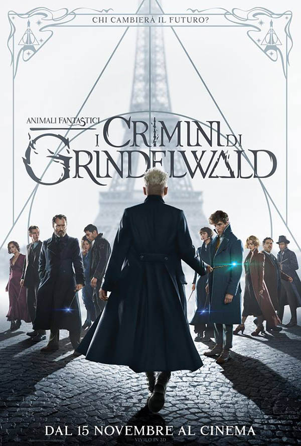 Locandina Animali fantastici - I crimini di Grindelwald - Il Film (15 novembre 2018) | Potterandmore.com