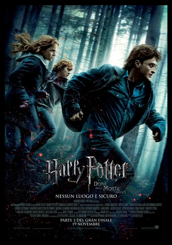 Locandina Harry Potter e I doni della Morte Parte I (19 novembre 2010) | Potterandmore.com
