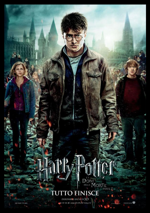 Locandina Harry Potter e I doni della Morte Parte 2 (13 luglio 2011) | Potterandmore.com