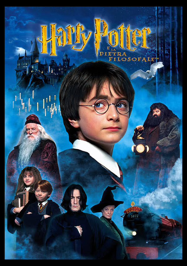Locandina Harry Potter e la Pietra Filosofale (6 Dicembre 2001) | Potterandmore.com