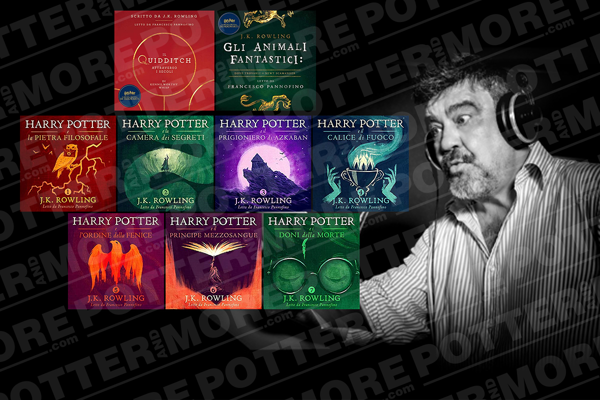 Harry Potter: La saga  letta da Pannofino guida la Top10 degli audiolibri