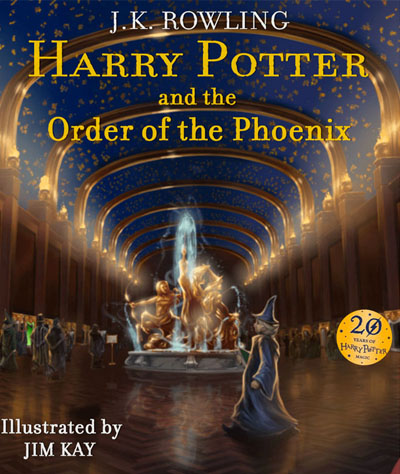 Edizione Illustrata di Harry Potter e L'ordine della Fenice 2022 | Copyright © Potterandmore.com