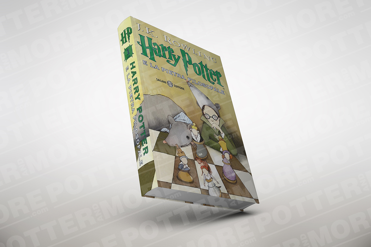 Copertina Harry Potter e La pietra filosofale | Copyright © Potterandmore.com