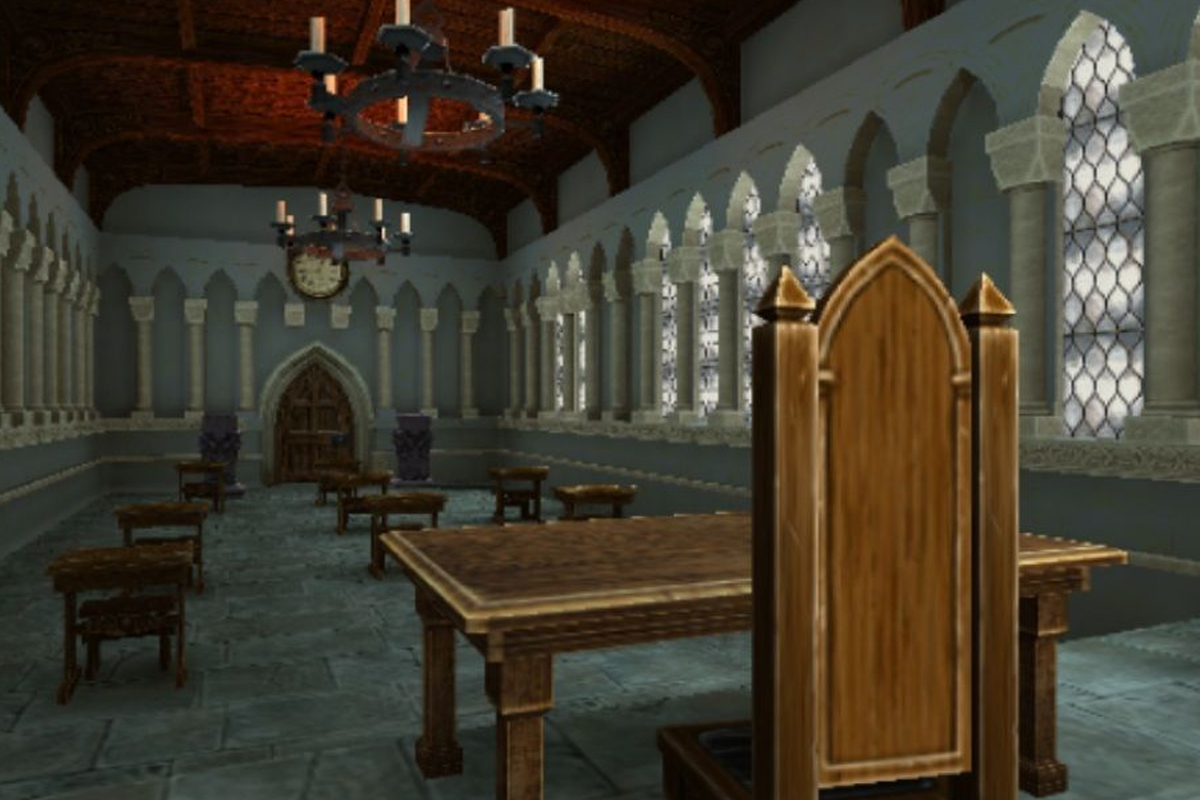 Aula 1E di Hogwarts