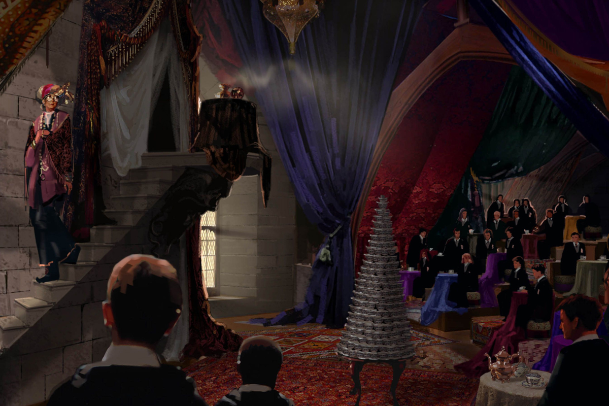 Aula di Divinazione (o Divination Classroom) di Hogwarts