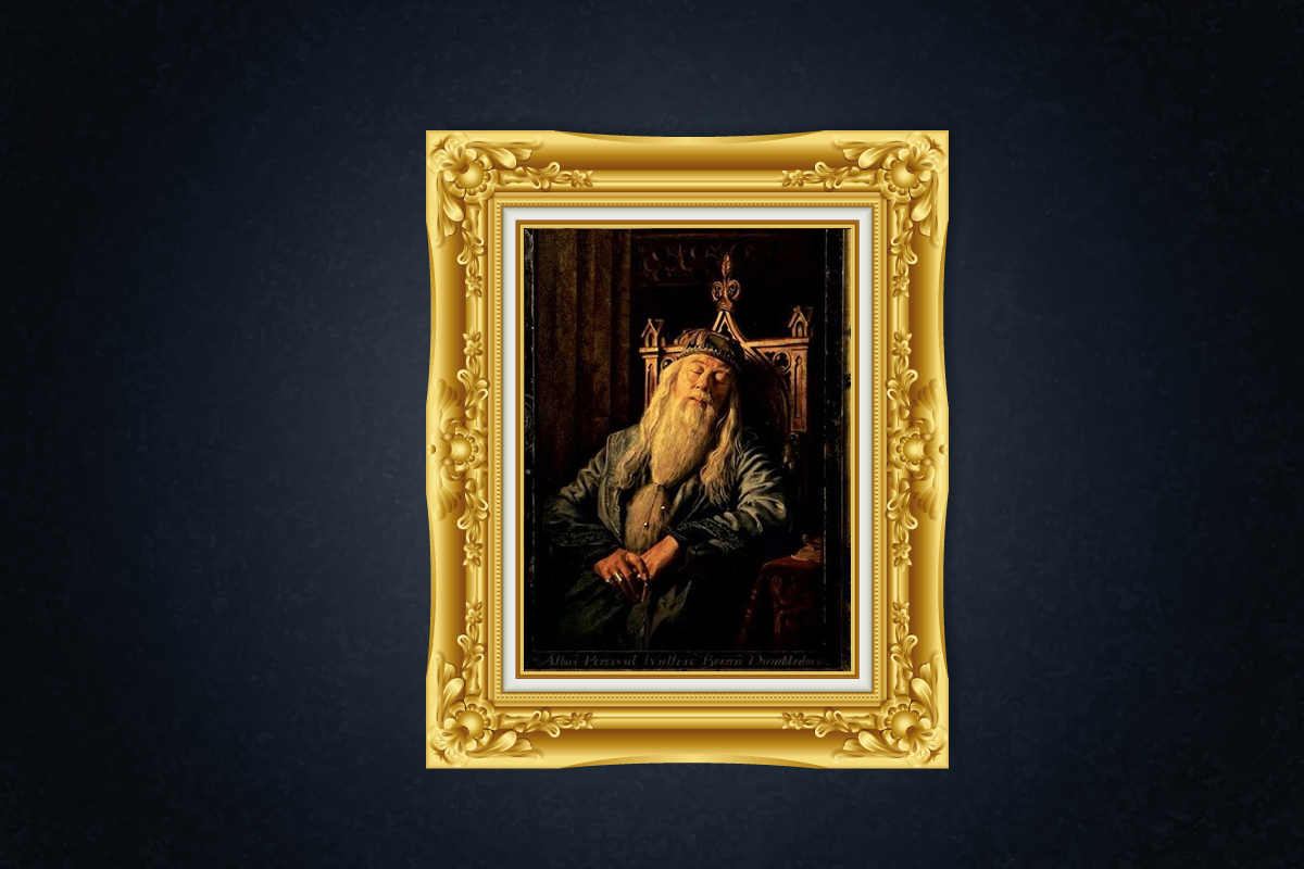 Ritratto di Albus Percival Wulfric Brian Silente (Hogwarts e del Ministero della Magia britannico)