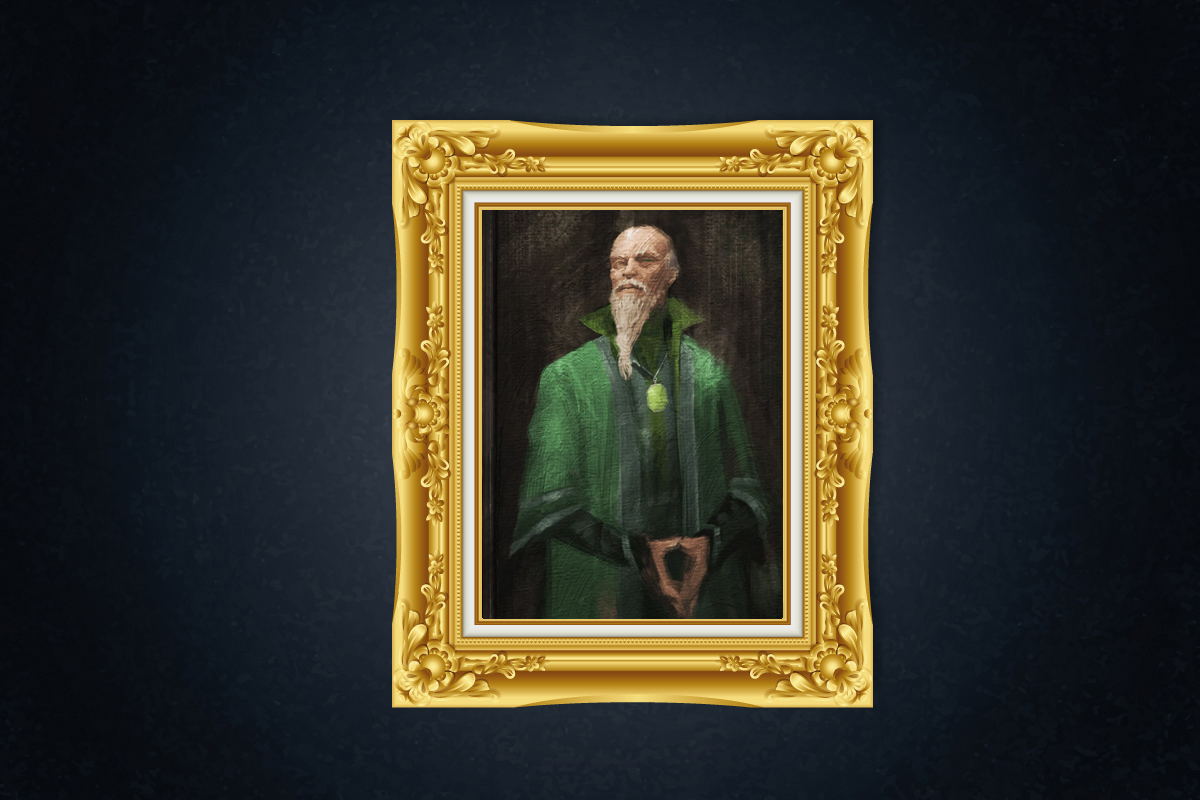 Ritratti di Salazar Serpeverde o Slytherin (Hogwarts)