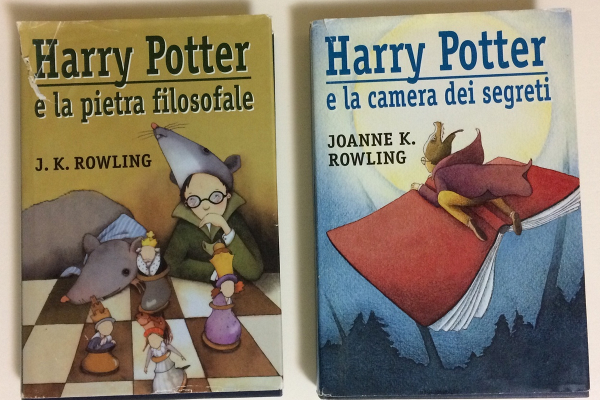 Harry Potter: Non tutti sanno che... non solo la Salani ha stampato i 7 capitoli dei libri. Esistono edizioni "Mondolibri" e "Angolo Manzoni"